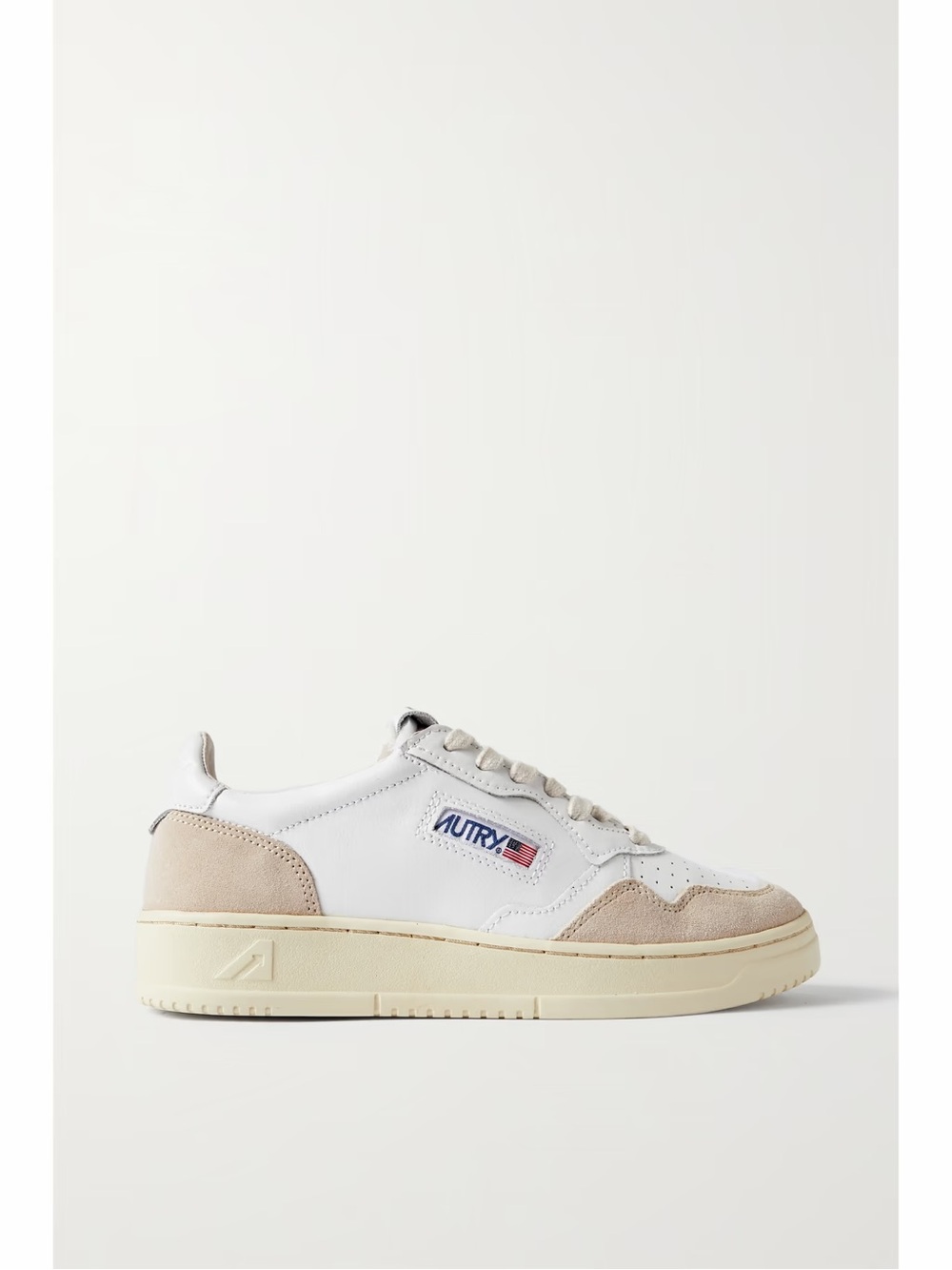 $210 Autry Medalist Low Leather Sneakers Sz 37 Women’s Sz 7